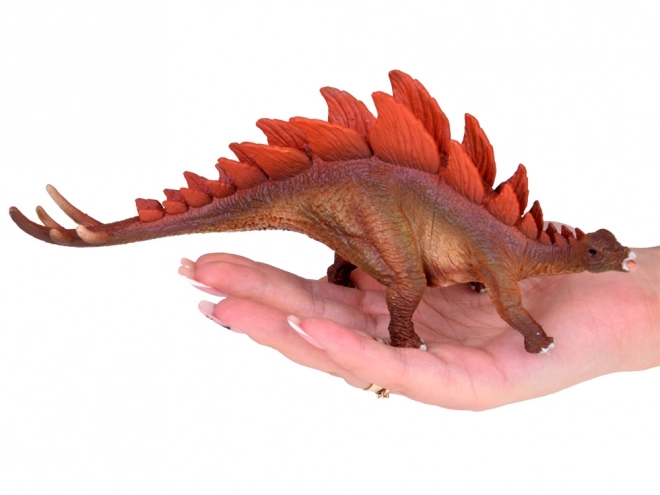 Figura dinosauro Stegosauro realistico in plastica