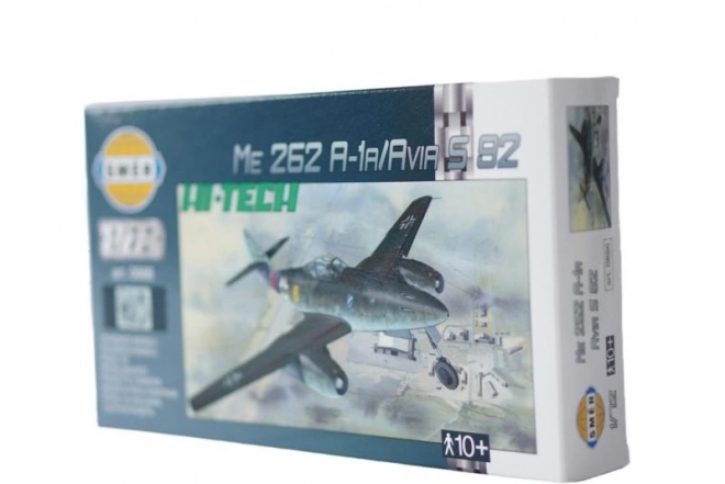 Modello in scala Messerschmitt Me 262 A 1:72