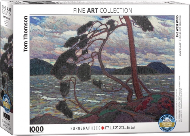 Puzzle Eurographics Vento Occidentale 1000 pezzi