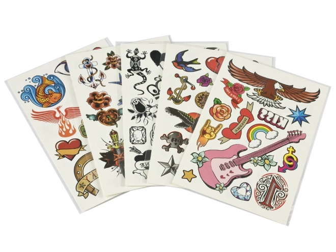 Set tattoo per bambini - 10 fogli