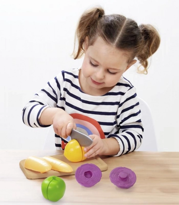 Tagliere con accessori