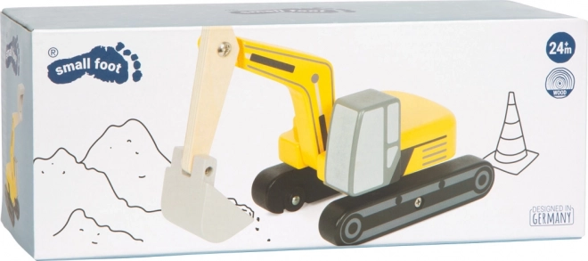 Escavatore a cingoli in legno Small Foot
