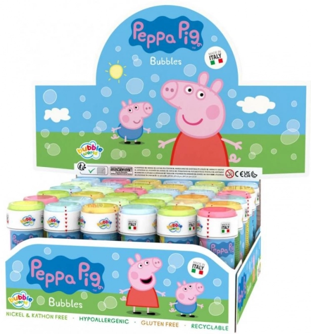 Bolle di Sapone Peppa Pig 60 ml