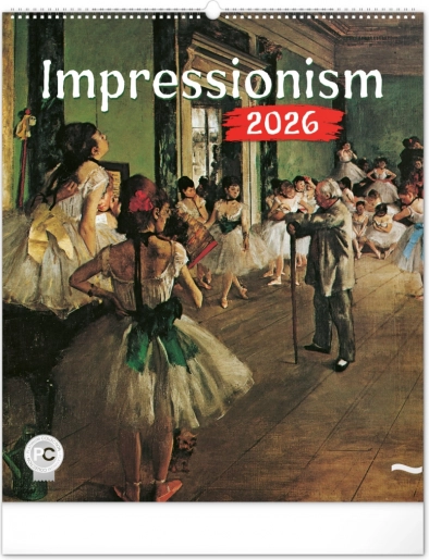 Calendario da Parete Impressionismo 2026