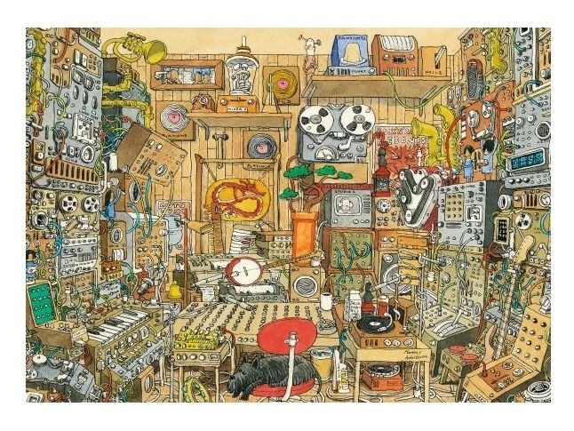 Puzzle musicale maniacale 1000 pezzi