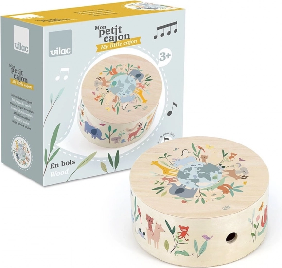 Vilac Cajon in legno Animali del mondo
