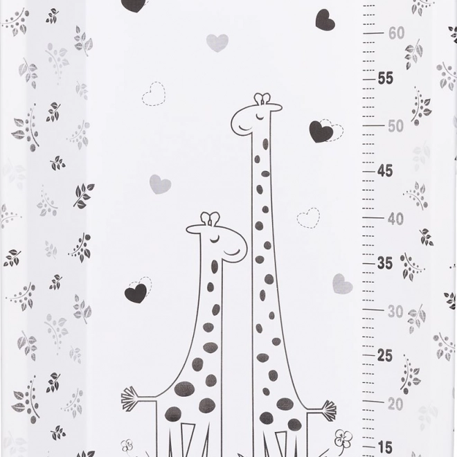 Vasca con fasciatoio e supporto Aqua Giraffe di Chipolino