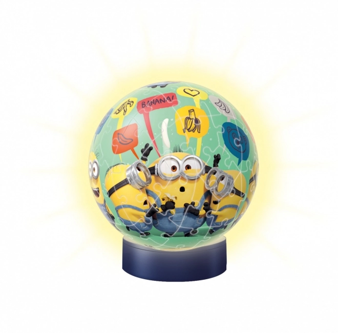 Palla 3D Luminescente Minions