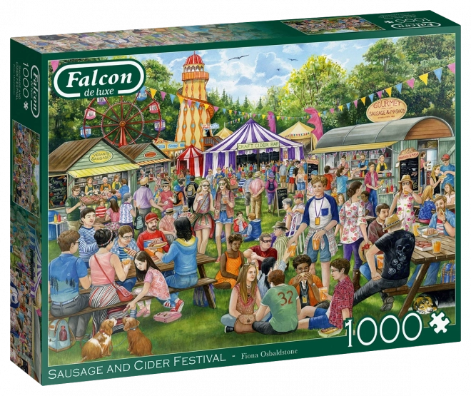 Puzzle Falcon Festa della Salsiccia e del Sidro 1000 pezzi