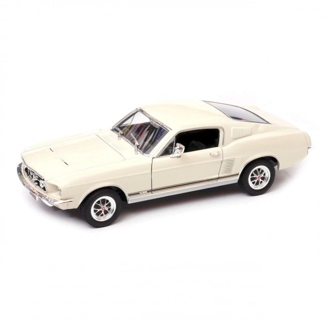 Modellino Welly Ford Mustang GT (1967) 1:24 rosso