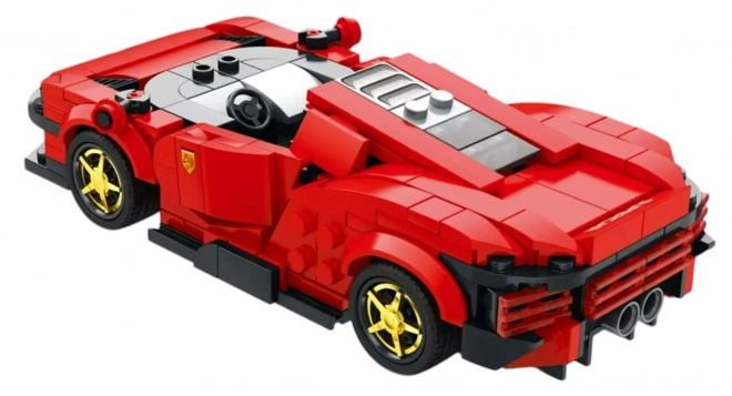 Set costruzioni auto sportiva rossa 306 pezzi