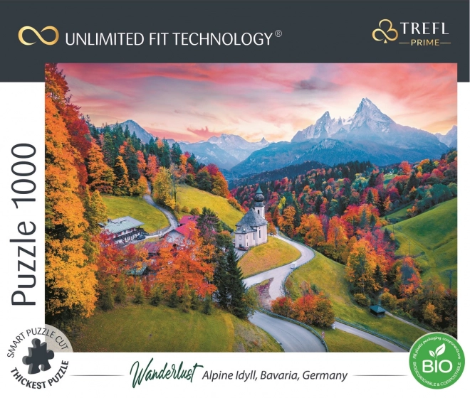 Trefl Puzzle Wanderlust Alpi 1000 pezzi