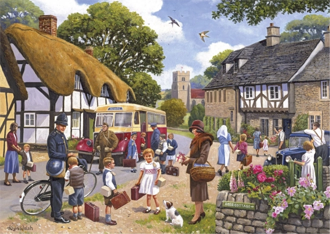 Puzzle Gibsons Evacuazione 4x500 pezzi