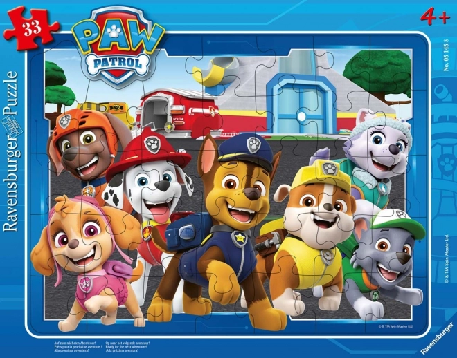 Puzzle PAW Patrol 33 pezzi