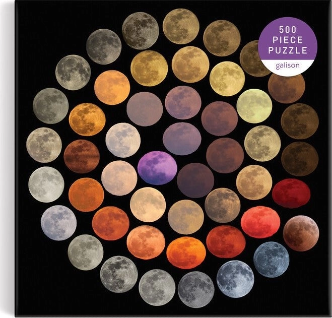 Puzzle colori della luna 500 pezzi