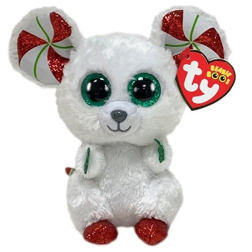 Peluches Beanie Boos Topolino Natalizio Chimney 15 cm