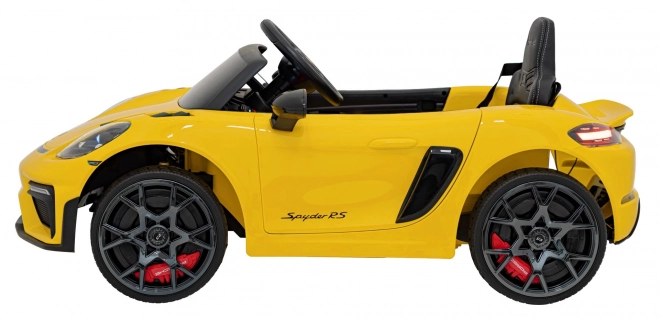 Auto per bambini Porsche 718 – Giallo