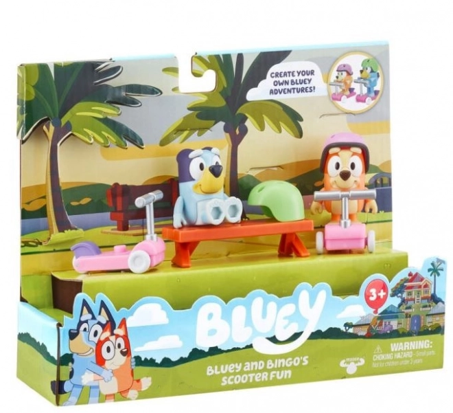 Set per il gioco sul monopattino Bluey