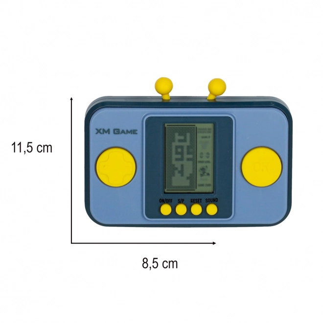 Console portatile grigia per giochi di abilità