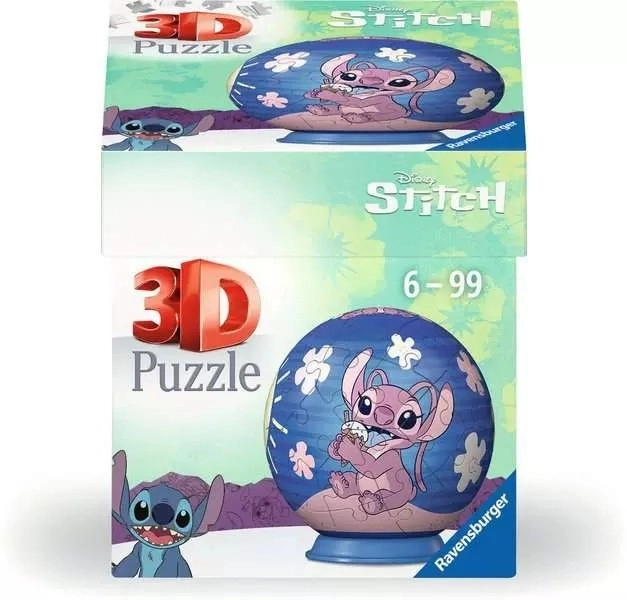 Puzzle 3D Kula Disney Stitch