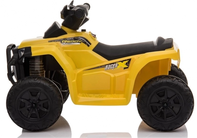 Quad elettrico per bambini giallo