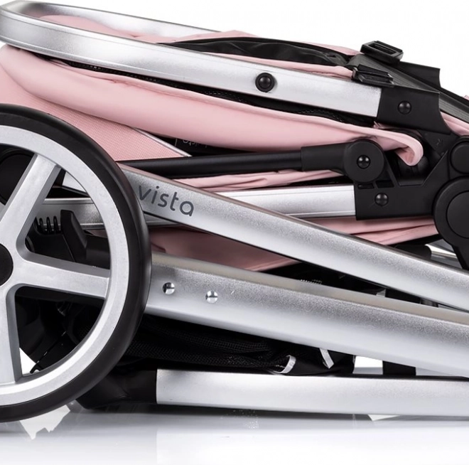 Passeggino Chipolino Vista 2v1 Rosa Marshmallow