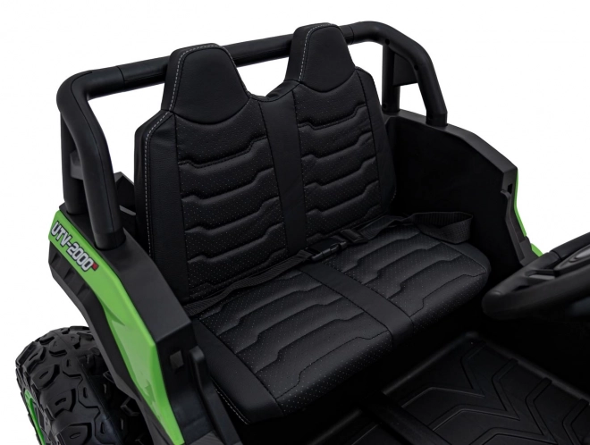 Auto elettrico per bambini Buggy UTV 2000M Racing Verde