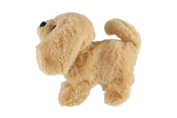 Cane interattivo peluche 18 cm a batteria