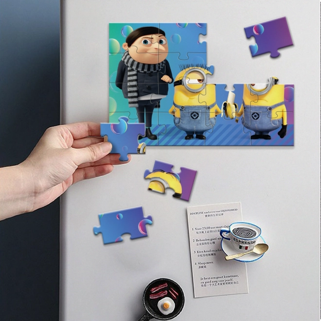 Puzzle magnetico Minions: Mini Gru 16 pezzi