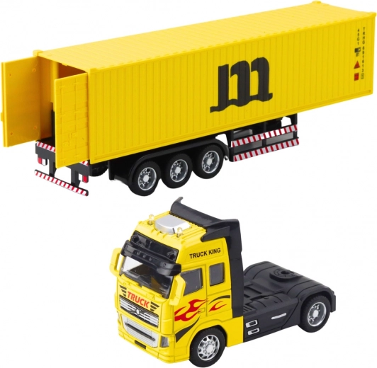 Container apribile per un gioco realistico