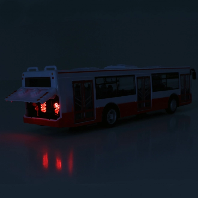 Autobus interattivo annunci fermate in ceco