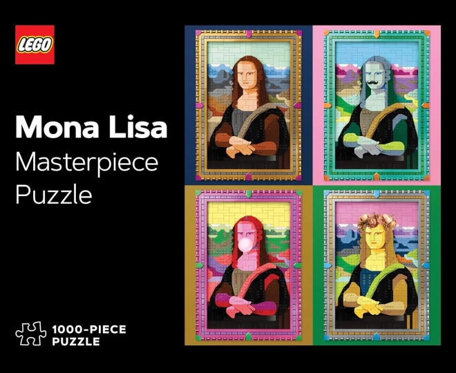 Puzzle Mona Lisa 1000 pezzi - LEGO