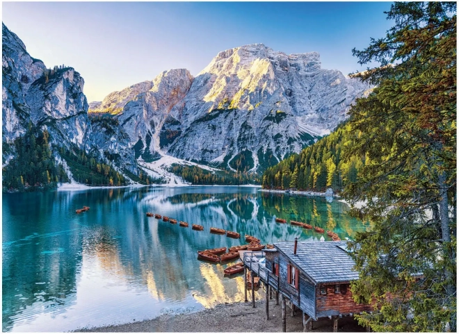 Puzzle Lago Di Braies 4000 Pezzi