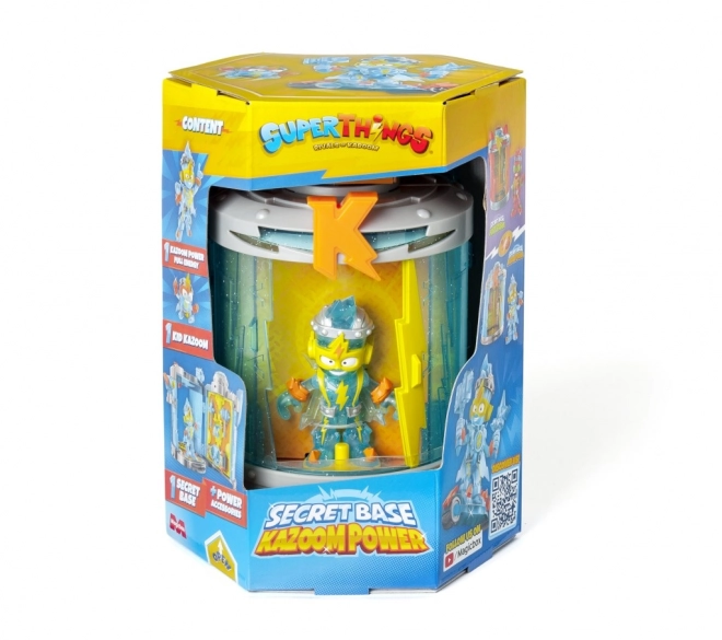 Figura SuperThings La Base Segreta Kazoom Power