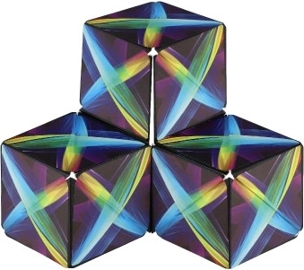 Cubo arcobaleno magnetico rompicapo