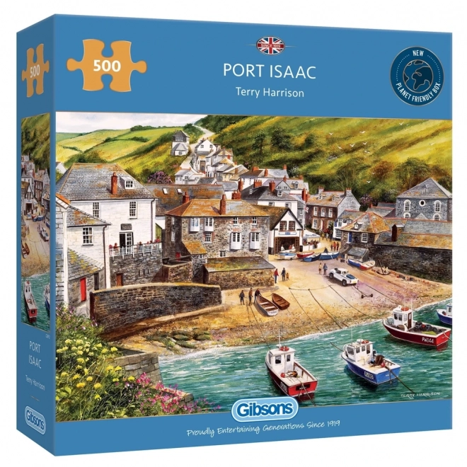 Puzzle GIBSONS Porto di Isaac, Cornovaglia 500 pezzi