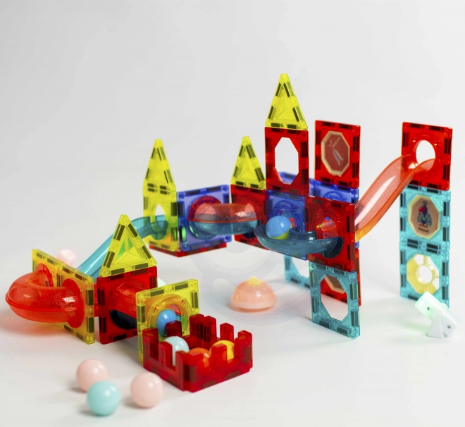 Costruzioni Magnetiche Luminescenti 75 Pezzi