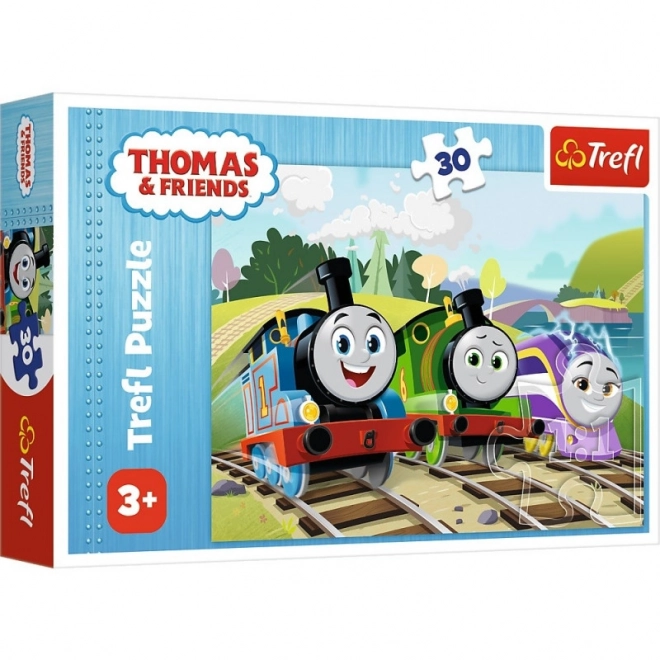 Puzzle 30 pezzi Allegro Thomas Thomas e i suoi amici