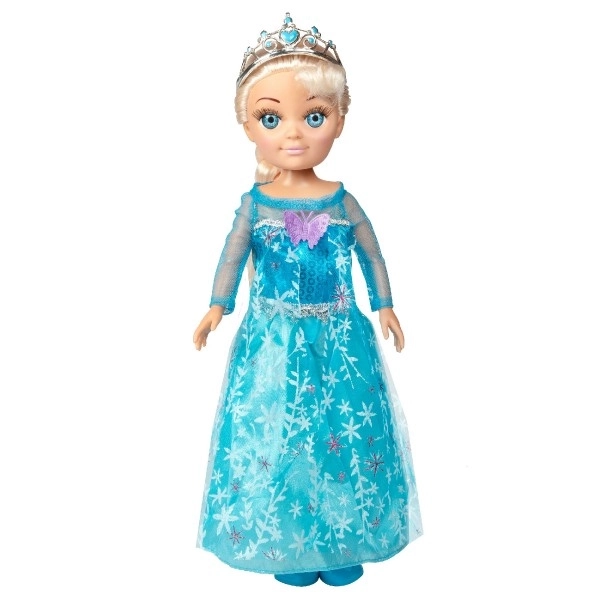 Bambola Principessa Invernale in Plastica 38cm