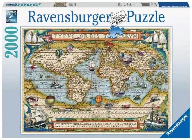 Puzzle Ravensburger intorno al mondo 2000 pezzi