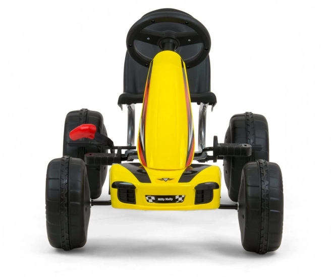 Gokart a pedali Viper bianco