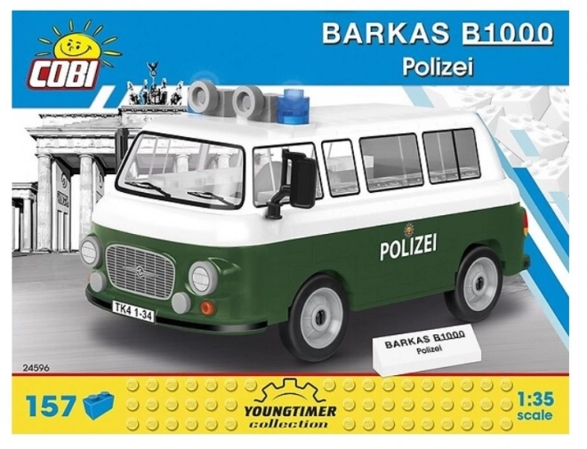 Modello di Polizia Barkas B1000 in Scala 1:35