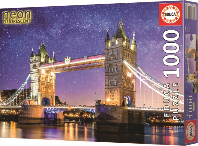 Puzzle Luminoso Tower Bridge 1000 Pezzi