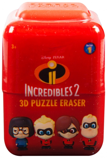 Gomma 3D puzzle Gli Incredibili 2