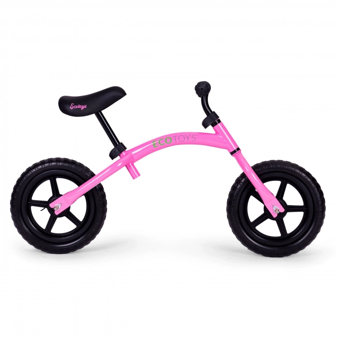 Bicicletta senza pedali per bambini ECOTOYS rosa