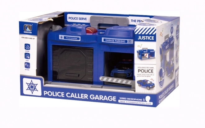 Set da gioco della polizia – garage