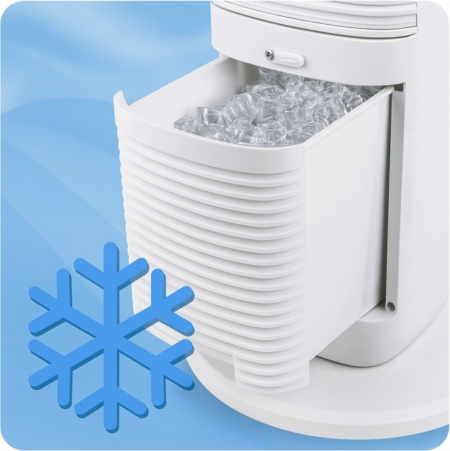 Ventilatore a colonna LEAN con raffreddamento ad acqua