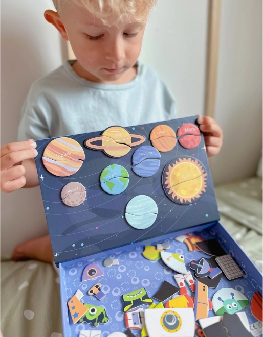 Puzzle Magnetico Spazio - TOOKY TOY