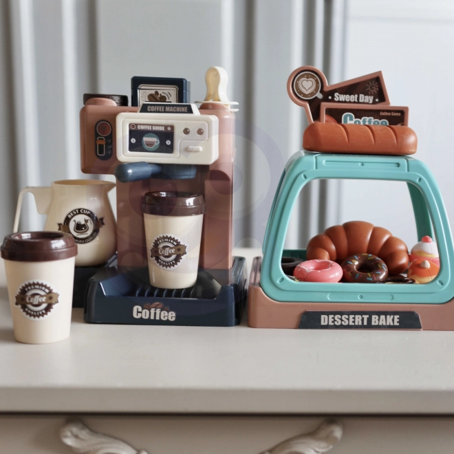 Caffettiera con vetrina per dolci Woopie