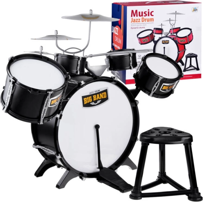 Grandi batterie rock piatti bacchette + sedia IN0161 CY